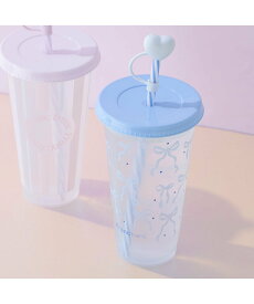 Francfranc カラーチェンジタンブラー リボン 730ml 大容量 プレゼント ギフト フランフラン 食器・調理器具・キッチン用品 グラス・マグカップ・タンブラー