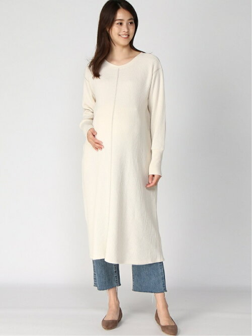 Lepsim マタニティ ワッフル2wayロングワンピース Rakuten Fashion 楽天ファッション 旧楽天ブランドアベニュー Bx6542