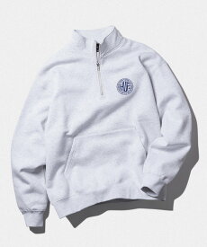 HUF REGIONAL HALF ZIP FLEECE HUF ハフ ロゴ フリース スウェット ハフ トップス スウェット・トレーナー グリーン パープル ブラック グレー【送料無料】