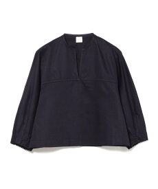 EFFE BEAMS E_スキッパードルマン デミルクス ビームス トップス シャツ・ブラウス ホワイト ネイビー【送料無料】