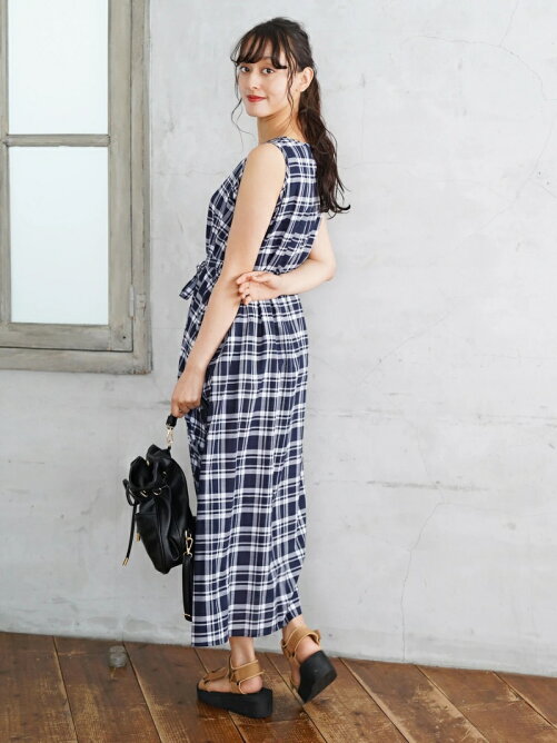 E Hyphen World Gallery Nsフレアロングワンピース Rakuten Fashion