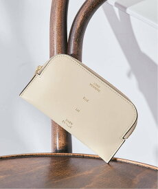 VERMEIL par iena 《予約》ORSETTO オルセット フラグメントケース W155 H85mm ヴェルメイユ パー イエナ 財布・ポーチ・ケース 財布 ベージュ ブラウン【送料無料】