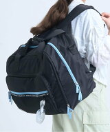 pom ponette junior 【撥水】3WAYボストンバッグ ナルミヤオンライン バッグ リュック・バックパック【送…