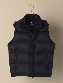 【SALE／30%OFF】SHIPS SHIPS: ALLIED FEATHER&DOWN 700FP ナイロン ダウン ベスト シップス トップス ベスト・ジレ カーキグリーン ブラック グレー【送料無料】