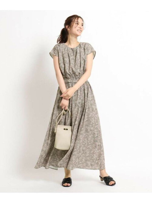 Grove S Ll ミュシャプリントギャザーワンピース Rakuten Fashion 楽天ファッション 旧楽天ブランドアベニュー De5543