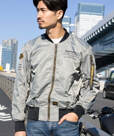 Vanson Leathers NYLON MA-1 JACKET バンソンレザーズ ジャケット・アウター MA-1 グレー ブラック レッド グリーン【送料無料】