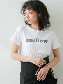 Whim Gazette mellow Tシャツ ウィム ガゼット トップス カットソー・Tシャツ ピンク ホワイト カーキ【送料無料】