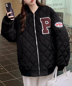 【SALE／30%OFF】miniministore 中綿ジャケット キルティングブルゾン防寒 ミニミニストア ジャケット・アウター その他のジャケット・アウター ブラウン ブラック ブルー ホワイト【送料無料】