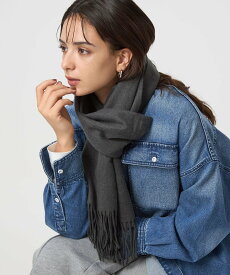 UNITED ARROWS green label relaxing ウール 無地 マフラー / ストール ユナイテッドアローズ グリーンレーベルリラクシング ファッション雑貨 マフラー・ストール・ネックウォーマー グリーン グレー ブラック ホワイト ブルー【送料無料】