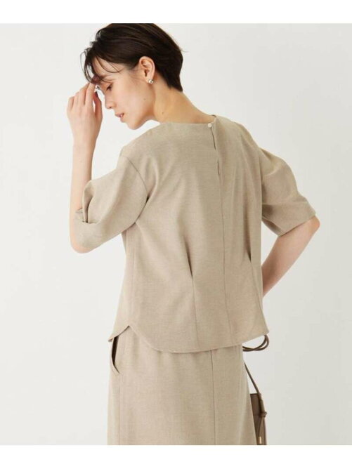 Opaque Clip リネンライクオックス ウエストタックブラウス Web限定アイテム Rakuten Fashion 楽天ファッション 旧楽天ブランドアベニュー Cz5544