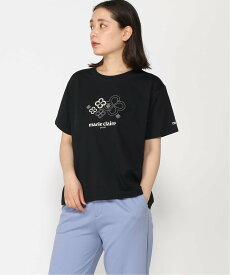 【SALE／31%OFF】marie claire sport marie claire sport/(W)グラフィックTシャツ ニッキー トップス カットソー・Tシャツ ブラック イエロー ホワイト