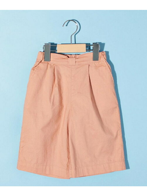 3can4on 150cmまで ウエストリボン風ワイドパンツ Rakuten