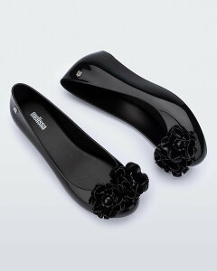 melissa MELISSA ULTRAGIRL SPRINGTIME AD �����b�T �V���[�Y�E�C �o���G�V���[�Y �u���b�N �x�[�W�� �s���N�y���������z