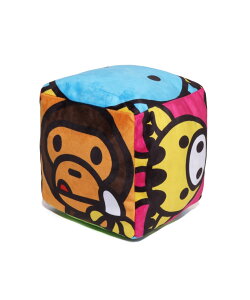 A BATHING APE MILO FRIENDS CUSHION �A �x�C�V���O �G�C�v �C���e���A�E�����G�� �N�b�V�����E�N�b�V�����J�o�[�y���������z