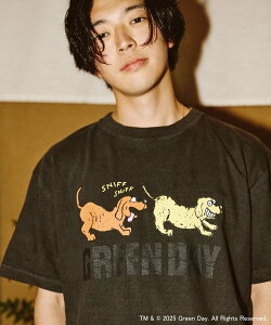 Johnbull Private labo GREEN DAY DOG Tシャツ ジョンブルプライベートラボ トップス カットソー・Tシャツ ブラック【送料無料】