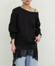 <Oggi 6月号掲載アイテム>【大人のスウェット】ボートネックスウェット