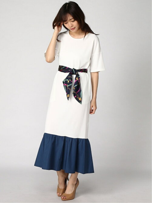 Million Carats Outlet スカーフベルトロングワンピース Rakuten Fashion 楽天ファッション 旧楽天ブランドアベニュー V