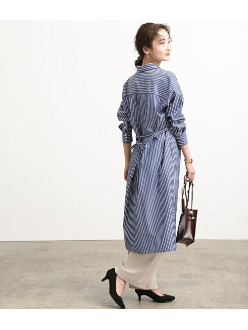 Vis 鎌倉シャツ Vis ドロップショルダーシャツワンピース Rakuten Fashion 楽天ファッション 旧楽天ブランドアベニュー Ad7546