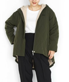 【SALE／37%OFF】Ranan FILA/裏ボアフリースキルトコート ラナン ジャケット・アウター ブルゾン・ジャンパー カーキ ブラック ベージュ グレー【送料無料】