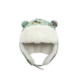 【SALE／30%OFF】FlapJackKids プレゼント 防寒 帽子 トラッパー キッズ 2~6歳 耳当て付 アボカドレモン 帽子 ハット ブルー ピンク グリーン パープル レッド ホワイト