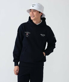 【SALE／30%OFF】BEAMS GOLF PURPLE LABEL PURPLE LABEL / BROOKLYN ニット パーカー ビームス ゴルフ トップス ニット ネイビー ホワイト【送料無料】