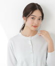 <ウォッシャブル/UV>ベーシックカーディガン 26SS