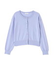 <ウォッシャブル/UV>ベーシックカーディガン 26SS