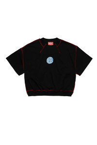DIESEL キッズ Tシャツ TOCH ディーゼル トップス カットソー・Tシャツ ブラック【送料無料】