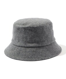 TOMORROWLAND GOODS KIJIMA TAKAYUKI ウールメルトン バケットハット トゥモローランド 帽子 ハット ブラック グレー【送料無料】