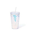 Francfranc オーロラ プラスチックタンブラー M ホワイト フランフラン 食器・調理器具・キッチン用品 グラス・マグカ…
