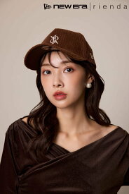 rienda NEW ERA｜rienda コーデュロイキャップ リエンダ 帽子 その他の帽子 ブラウン【送料無料】