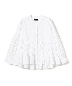 TOMORROWLAND BUYING WEAR �y�ʒ��zne Quittez pas BLACK Tuck �u���E�X �g�D�����[�����h �g�b�v�X �V���c�E�u���E�X �z���C�g�y���������z