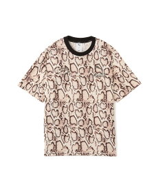 PUMA PUMA PUMA x A$AP ROCKY SNAKESKIN TEE FROSTED IVORY-AOP アトモス トップス カットソー・Tシャツ ホワイト【送料無料】