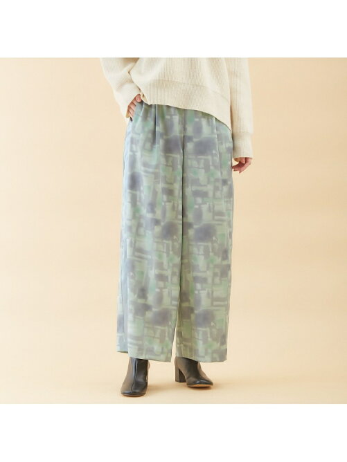 Qualite タイダイサテンワイドパンツ Rakuten Fashion 楽天ファッション 旧楽天ブランドアベニュー Ad5548