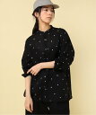 【SALE／24%OFF】RNA-N B2883 コットンリネンドットベーシックシャツ アールエヌエーエヌ トップス シャツ・ブラウス グリーン ホワイト ブラック【送料無料】