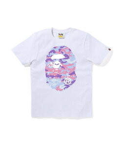 A BATHING APE MULTI PIXEL CAMO BIG APE HEAD TEE �A �x�C�V���O �G�C�v �g�b�v�X �J�b�g�\�[�ET�V���c �u���b�N �z���C�g�y���������z