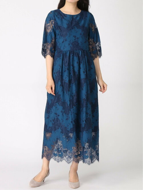 Beams Women Ray Beams レース ギャザー キリカエ ワンピース レイビームス ビームス Beams レディース ドレス 結婚式 Rakuten Fashion 楽天ファッション 旧楽天ブランドアベニュー V