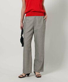 【SALE／50%OFF】BEAUTY&YOUTH UNITED ARROWS レーヨンブレンド ストレート パンツ ユナイテッドアローズ アウトレット パンツ スラックス・ドレスパンツ ブラウン グレー【送料無料】