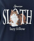 <機能性素材>SLOTH 刺繍 キャット Tシャツ 限定展開