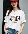 <機能性素材>SLOTH 刺繍 キャット Tシャツ 限定展開
