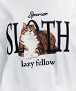 <機能性素材>SLOTH 刺繍 キャット Tシャツ 限定展開