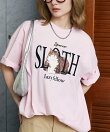 <機能性素材>SLOTH 刺繍 キャット Tシャツ 限定展開