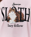 <機能性素材>SLOTH 刺繍 キャット Tシャツ 限定展開