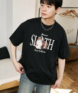 <機能性素材>SLOTH 刺繍 キャット Tシャツ 限定展開