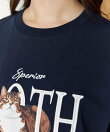 <機能性素材>SLOTH 刺繍 キャット Tシャツ 限定展開