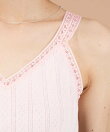 アイレット レース Vネック キャミソール