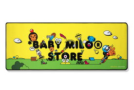 BABY MILO STORE BABY MILO X SCHWAMM DESK PAD ア ベイシング エイプ ファッション雑貨 その他のファッション雑貨 イエロー【送料無料】