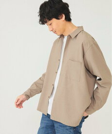 BEAMS BEAMS / リフラクス シャツ 24SS ビームス メン トップス シャツ・ブラウス ベージュ カーキ ブルー【送料無料】