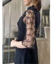 カシュクールハイウエストマーメイドドレス