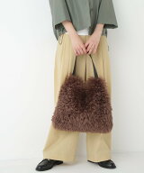 【SALE／55%OFF】human woman ◆フェイクファーバッグ ヒューマン ウーマン バッグ その他のバッグ ベー…